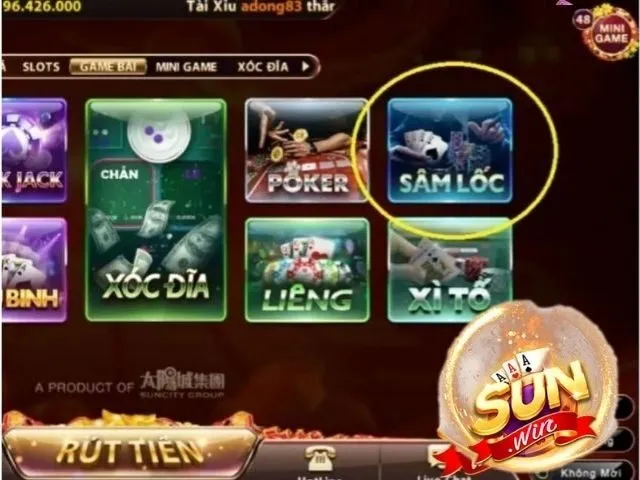 Luật chơi sâm lốc Sunwin