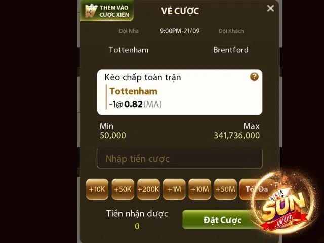 Luôn ưu tiên vào tiền cược cho đội chủ nhà